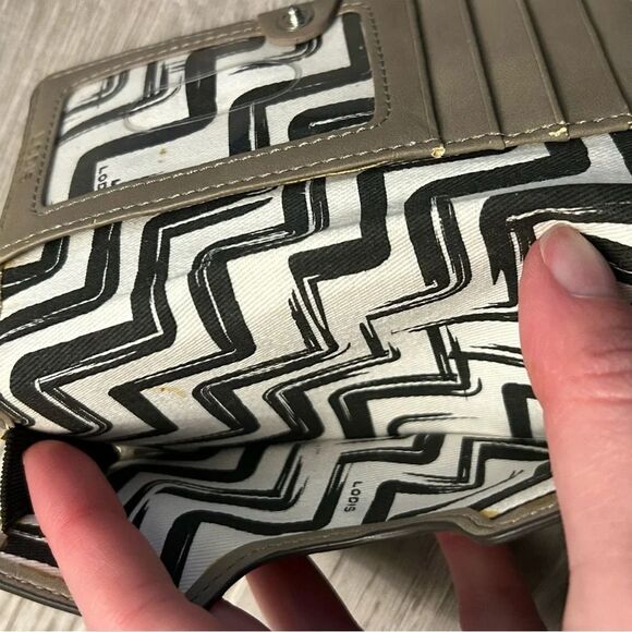 Lodis Artemis Card‎ Holder Flip Wallet Toffee Leather - Picture 6 of 8